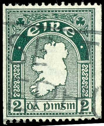 Irland 1933, 2 Pg Freimarke, ... 