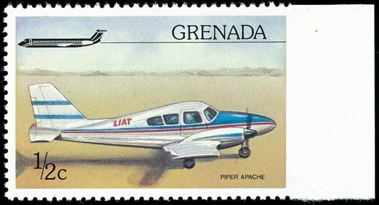 Grenada 1976, 1/2 C. Flugzeuge, ... 