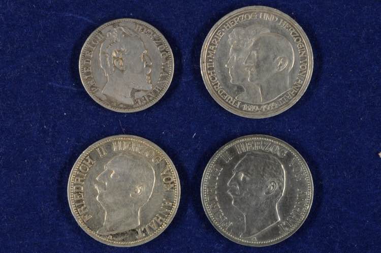 Deutsche Münzen ab 1871 ANHALT, ... 
