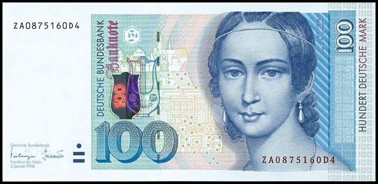 Geldscheine Deutsche Bundesbank 2x ... 
