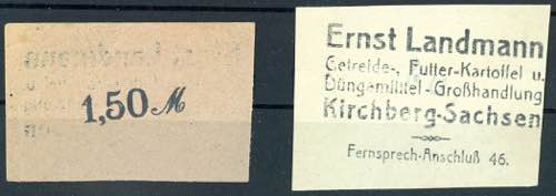 Emergency Notes Kirchberg (Saxony) ... 