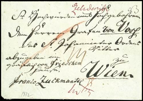 Prussia - Pre-stamp Mail 1812, ... 