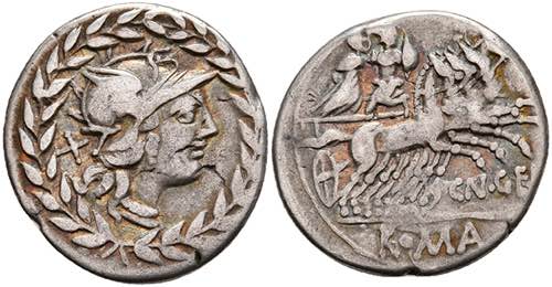 Coins Roman Republic Cn. Gellius, ... 
