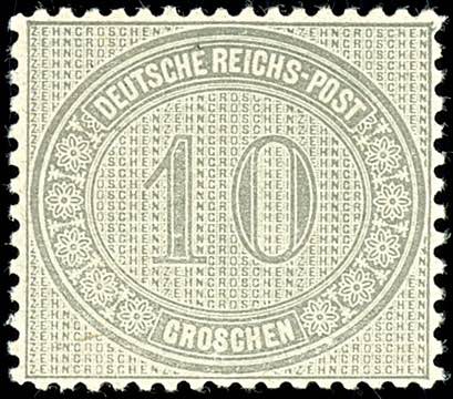 German Reich 10 Groschen indoor ... 