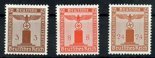 Official stamp German Reich 3 ... 