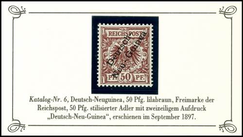 German New Guinea 25 penny crown / ... 