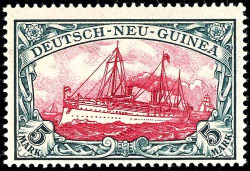 German New Guinea 5 Mark imperial ... 