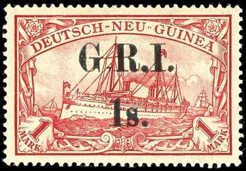 German New Guinea Occupation 1 s. ... 