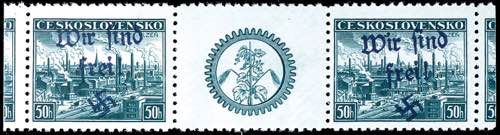 Reichenberg 50 H. \stamp ... 