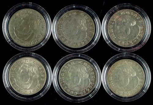 Coins Germany from 1933 to 1945 6 ... 