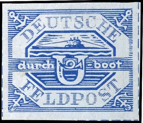 Field Post Stamps U boat Hela ... 