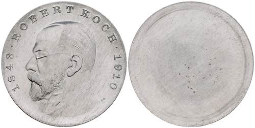 GDR 5 Mark, 1968, Robert Koch, ... 