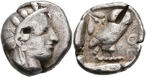 Attica Athen, tetradrachm (16, 93 ... 