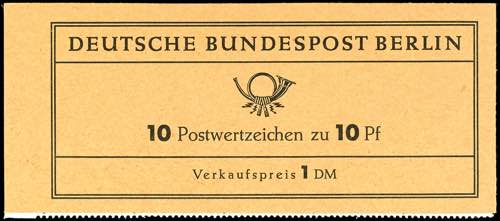 Berlin Markenheftchen Dürer 1962, ... 