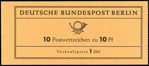 Berlin Markenheftchen Dürer 1962, ... 