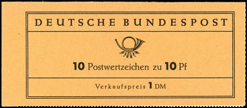 Stamp booklet Heuss I 1960 ... 