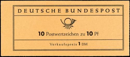 Stamp booklet Heuss I 1960 ... 