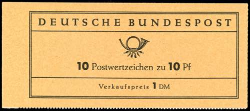 Stamp booklet Duerer 1961 / 1963, ... 