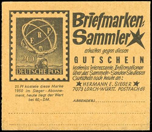 Stamp booklet Prevention of ... 