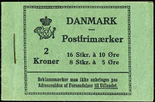 Stamp Booklet Denmark 1931, stamp ... 