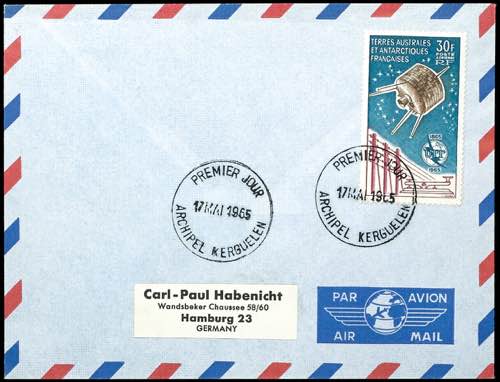 French Areas Antarctica 1965, 30 ... 