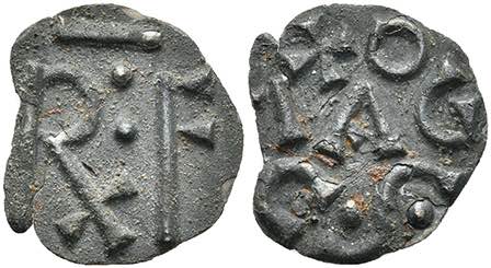 Coins Denarius (0, 94 g), 760-768, ... 