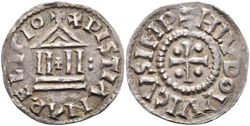 Münzen Denar (1,77g), Ludwig der ... 