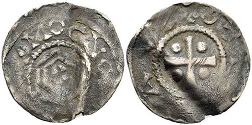 Coins Hälbling (0, 65 g), Otto ... 