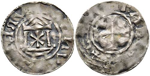Münzen Denar (1,04g), Konrad II., ... 