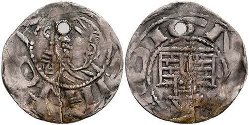 Münzen Deanr (0,84g), Wezilo, ... 