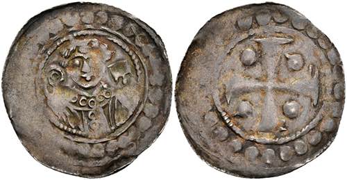 Münzen Pfennig (0,82g), Adalbert ... 