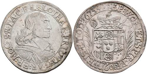 Coins Guilder (60 kreuzer), 1675, ... 