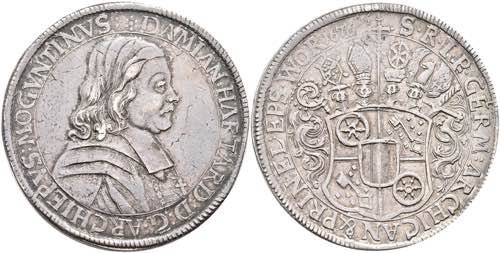 Coins Thickly double taler (57, 81 ... 