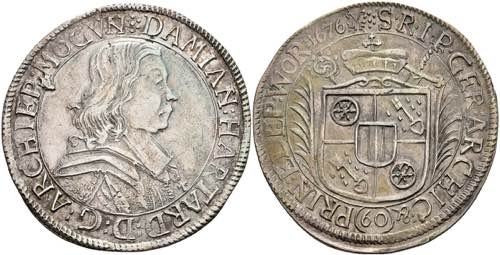 Coins Guilder (60 kreuzer), 1676, ... 