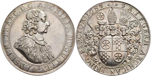 Münzen Schautaler (28,62g), 1688, ... 
