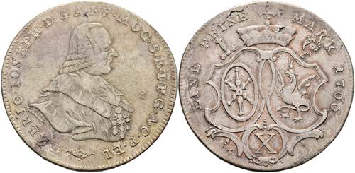 Coins Thaler, 1766, Emmerich ... 