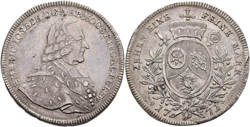 Coins Thaler, 1771, Emmerich ... 