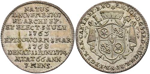 Coins 1 / 12 thaler, 1774, ... 