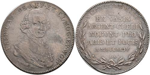 Coins Thaler, 1794, Friedrich Karl ... 