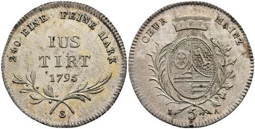 Coins 5 kreuzer, 1795, Friedrich ... 
