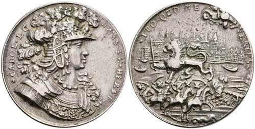 Medals Hessen Kassel, Karl, silver ... 