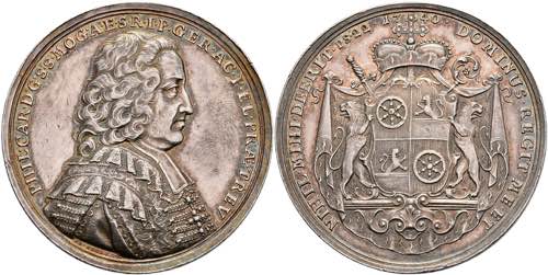 Medals Philipp Karl from Eltz ... 