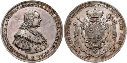 Medals Johann Friedrich Karl count ... 
