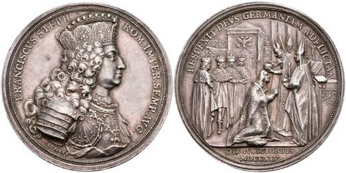 Medals RDR, Franz I. Stephan, ... 