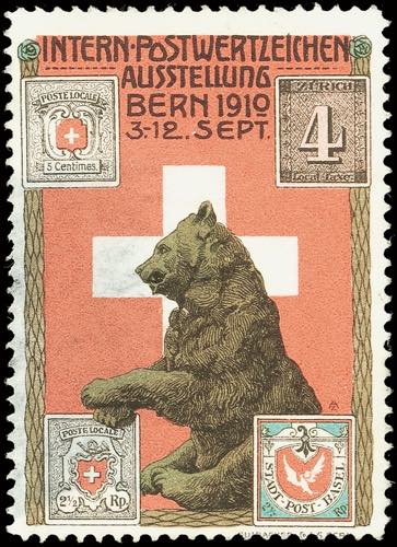 Propaganda Vignettes 1910 Bern, ... 