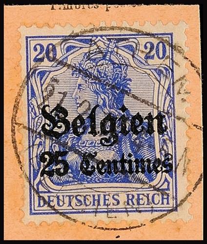 German Occupation of Belgium ... 