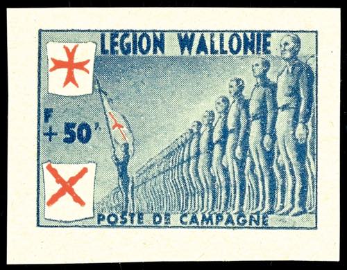Wallonische Legion Plus 50 Fr. For ... 