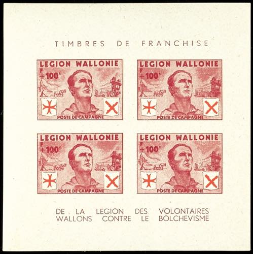 Wallonische Legion Plus 100 Fr. ... 