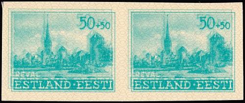 Estonia 50+50 Kop. Double ... 