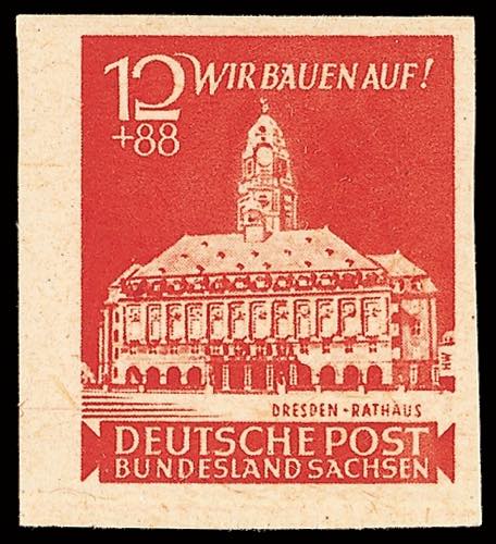 Soviet Sector of Germany 6 Pfg and ... 